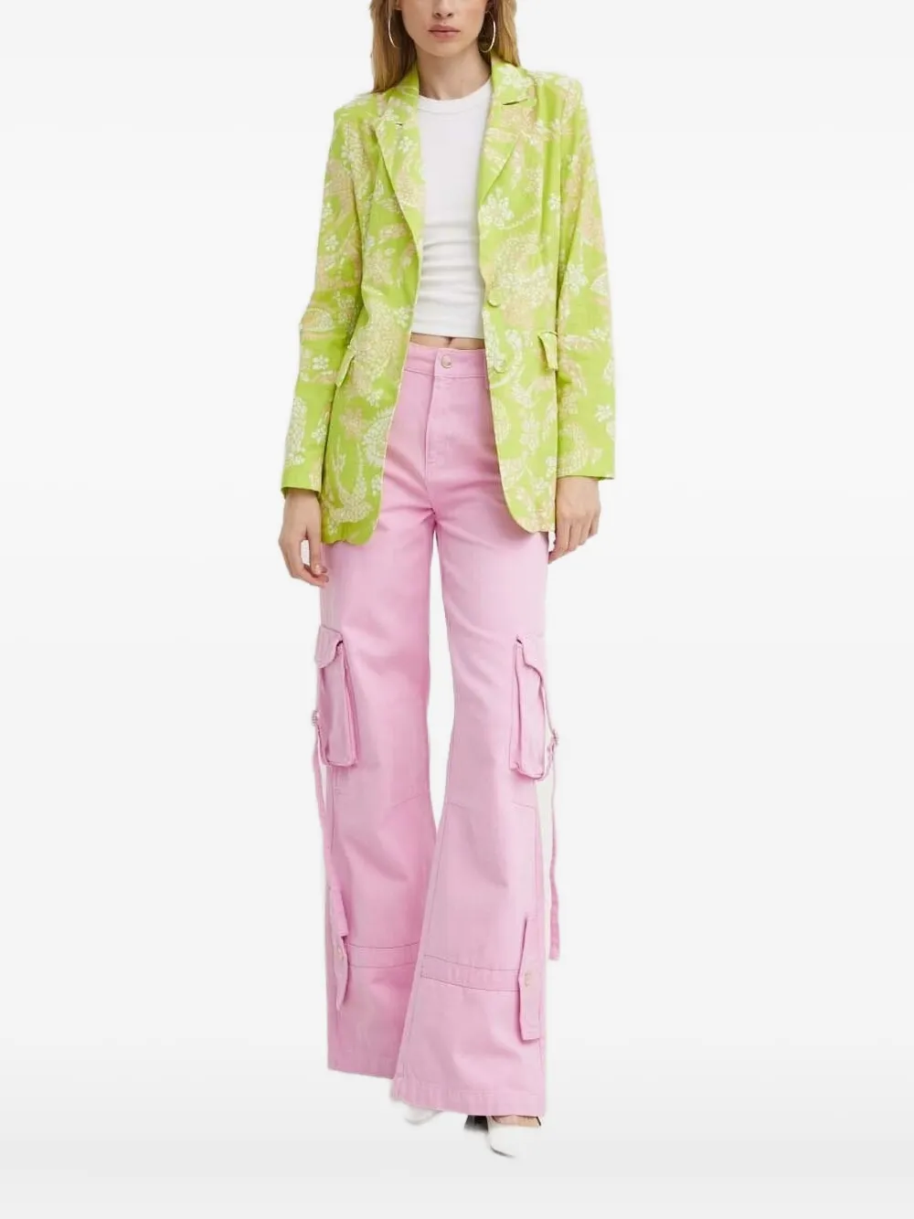 Блейзер с принтом NEVER FULLY DRESSED, зеленый
Блейзер с принтом NEVER FULLY DRESSED, зеленый