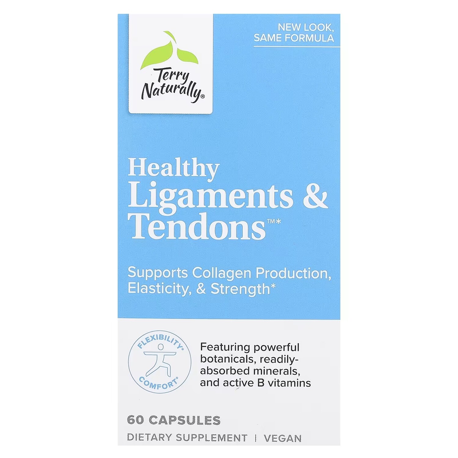 Добавка Terry Naturally Healthy для связок и сухожилий, 60 капсул
Добавка Terry Naturally Healthy для связок и сухожилий, 60 капсул