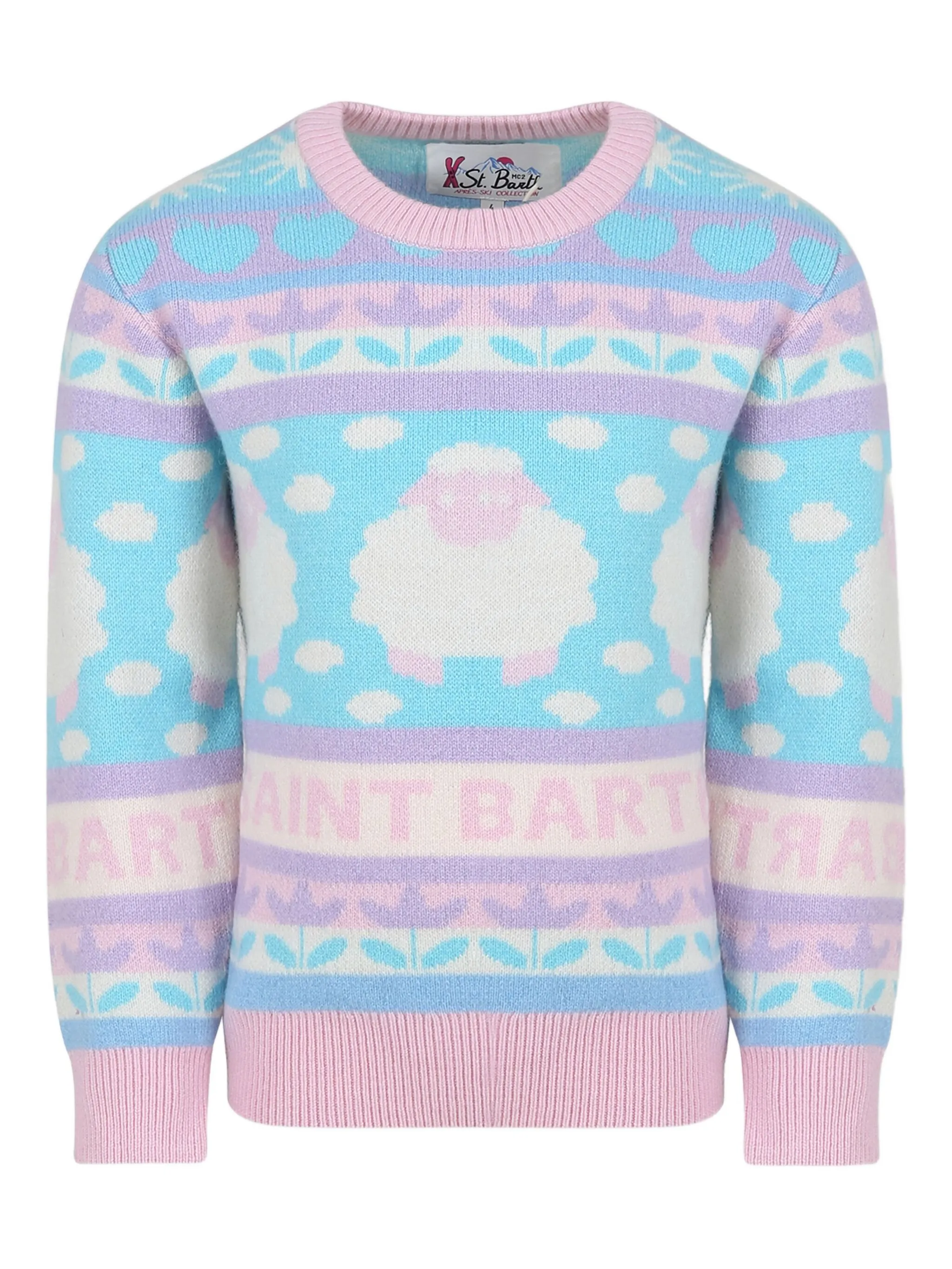 Свитер с принцессой-овечкой Mc2 Saint Barth Kids, синий
Свитер с принцессой-овечкой Mc2 Saint Barth Kids, синий