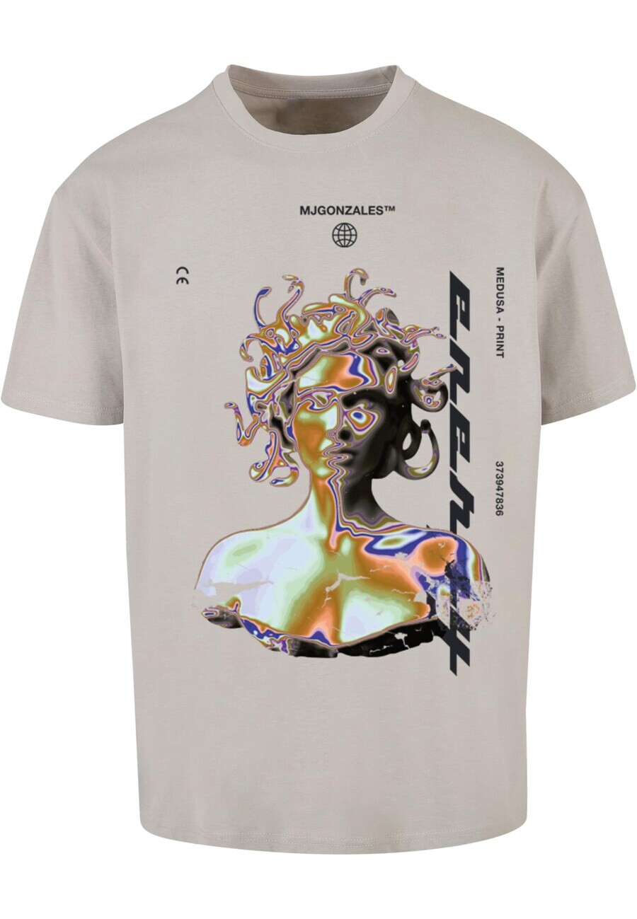 Классическая футболка MJ Gonzales Shirt Medusa, светло-серый 
Классическая футболка MJ Gonzales Shirt Medusa, светло-серый