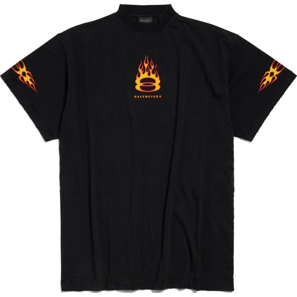 Футболка Balenciaga Oversized, черный / оранжево-желтый
Футболка Balenciaga Oversized, черный / оранжево-желтый