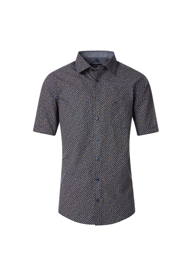 Повседневная рубашка с коротким рукавом и принтом повседневный крой Casamoda, черный
Повседневная рубашка с коротким рукавом и принтом повседневный крой Casamoda, черный