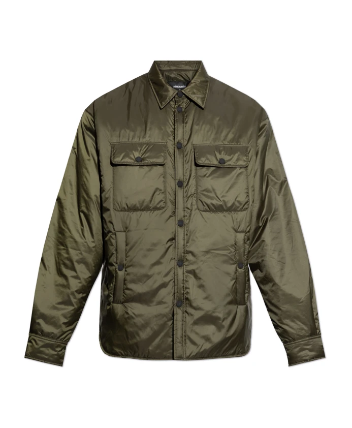 Куртка с воротником Dsquared2, зеленый
Куртка с воротником Dsquared2, зеленый