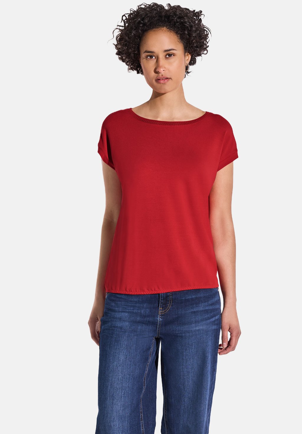 Базовая футболка Street One, красный
Базовая футболка Street One, красный