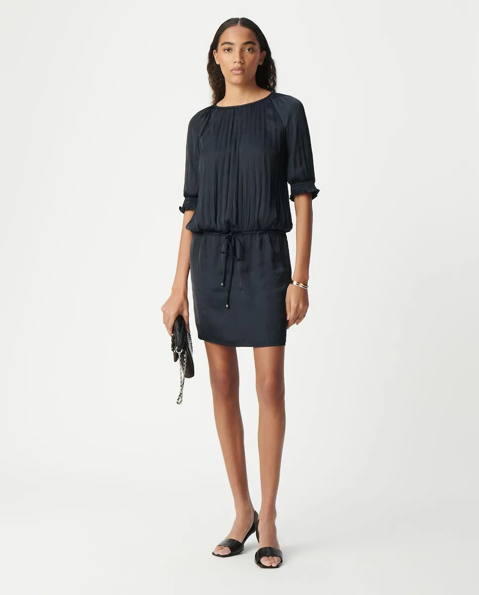 Короткое платье с регланными рукавами Ikks, темно-синий
Короткое платье с регланными рукавами Ikks, темно-синий