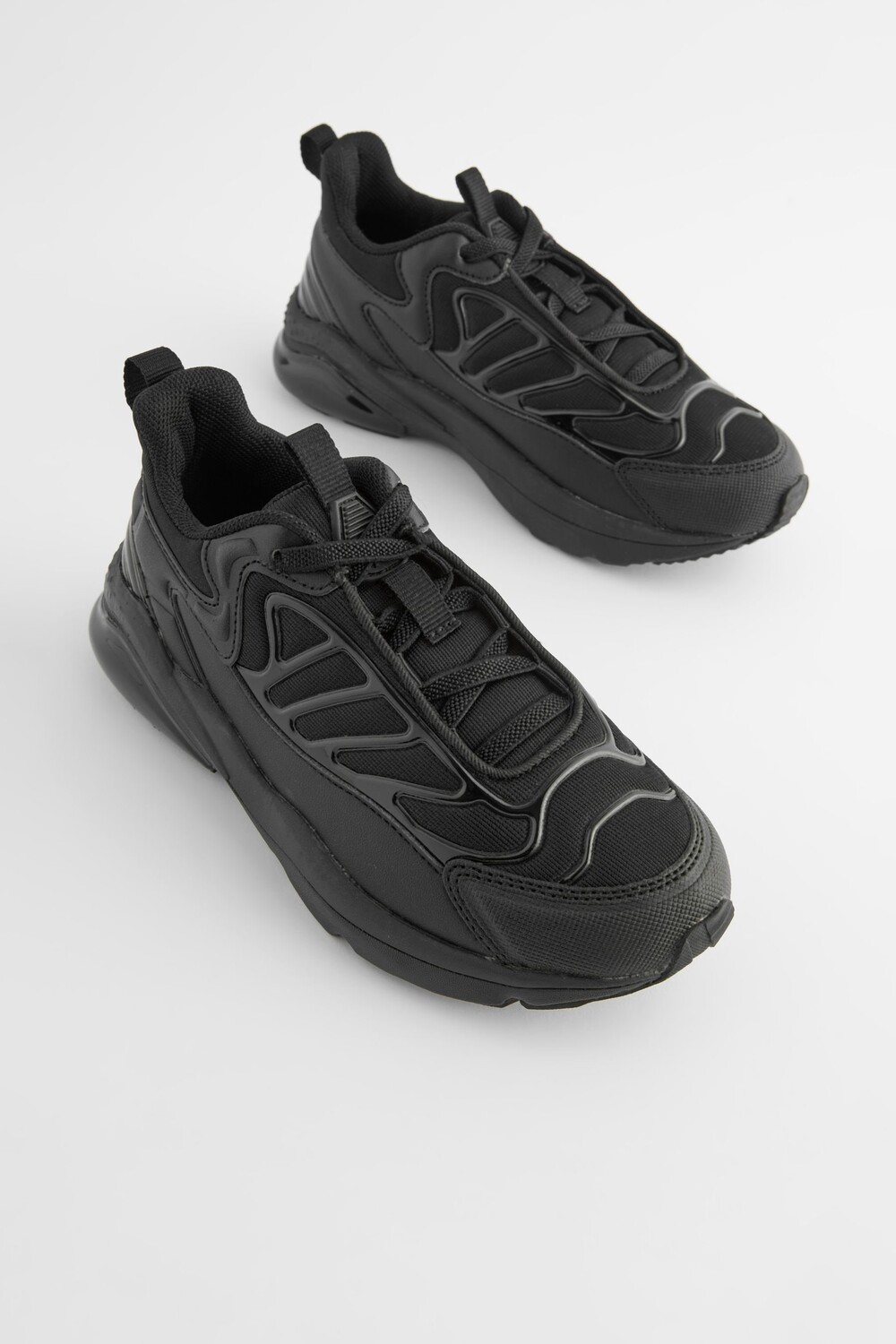 Кроссовки с резиновой шнуровкой Next, черный
Кроссовки с резиновой шнуровкой Next, черный