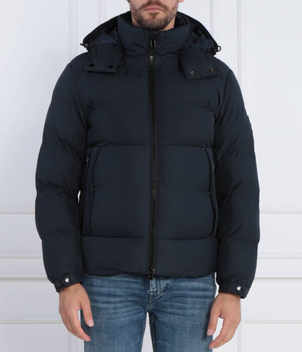 Куртка мужская Boss утепленная с капюшоном, синий
Куртка мужская Boss утепленная с капюшоном, синий