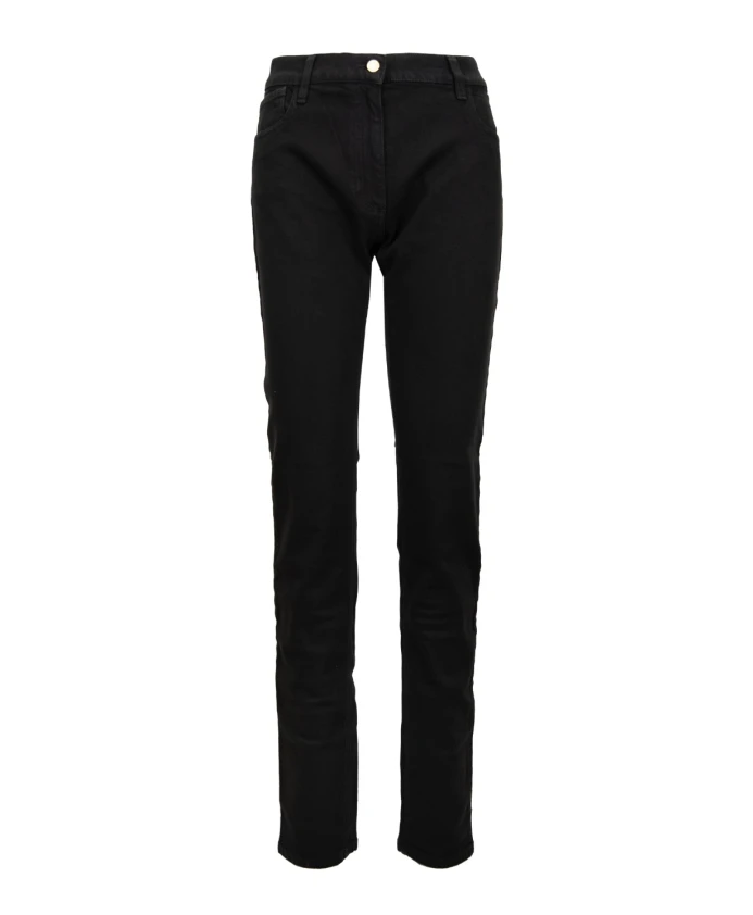 Джинсы с застежкой-молнией и пуговицей Elisabetta Franchi, черный
Джинсы с застежкой-молнией и пуговицей Elisabetta Franchi, черный