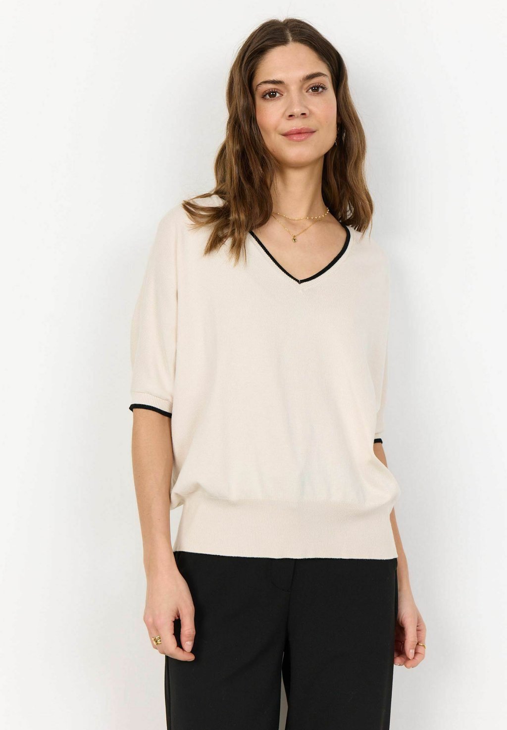 Базовая футболка SC-DOLLIE 786 Soyaconcept, бежевый
Базовая футболка SC-DOLLIE 786 Soyaconcept, бежевый