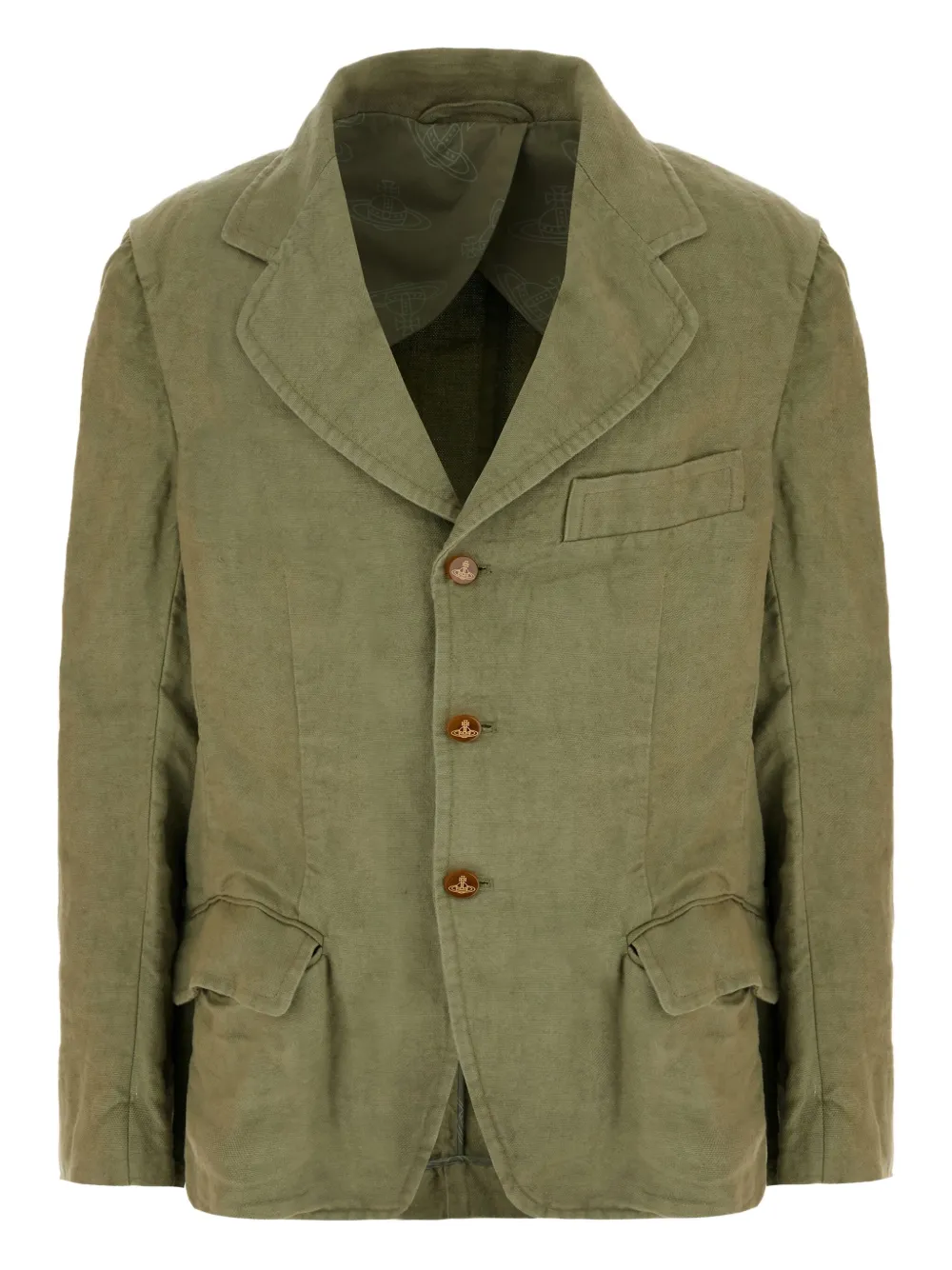 Блейзер на пуговицах Vivienne Westwood, зеленый
Блейзер на пуговицах Vivienne Westwood, зеленый