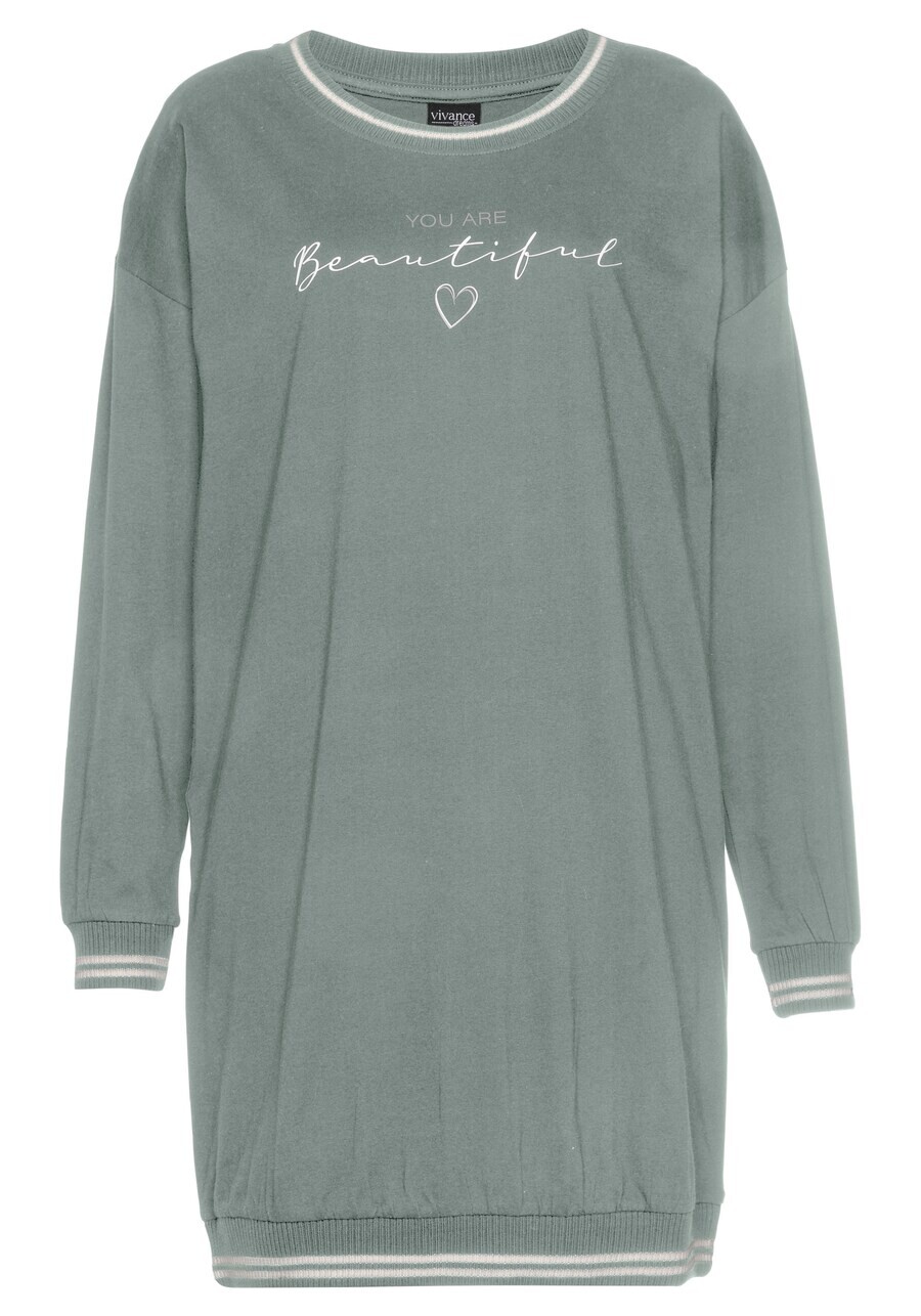 Ночная рубашка VIVANCE Nightgown, зеленый
Ночная рубашка VIVANCE Nightgown, зеленый