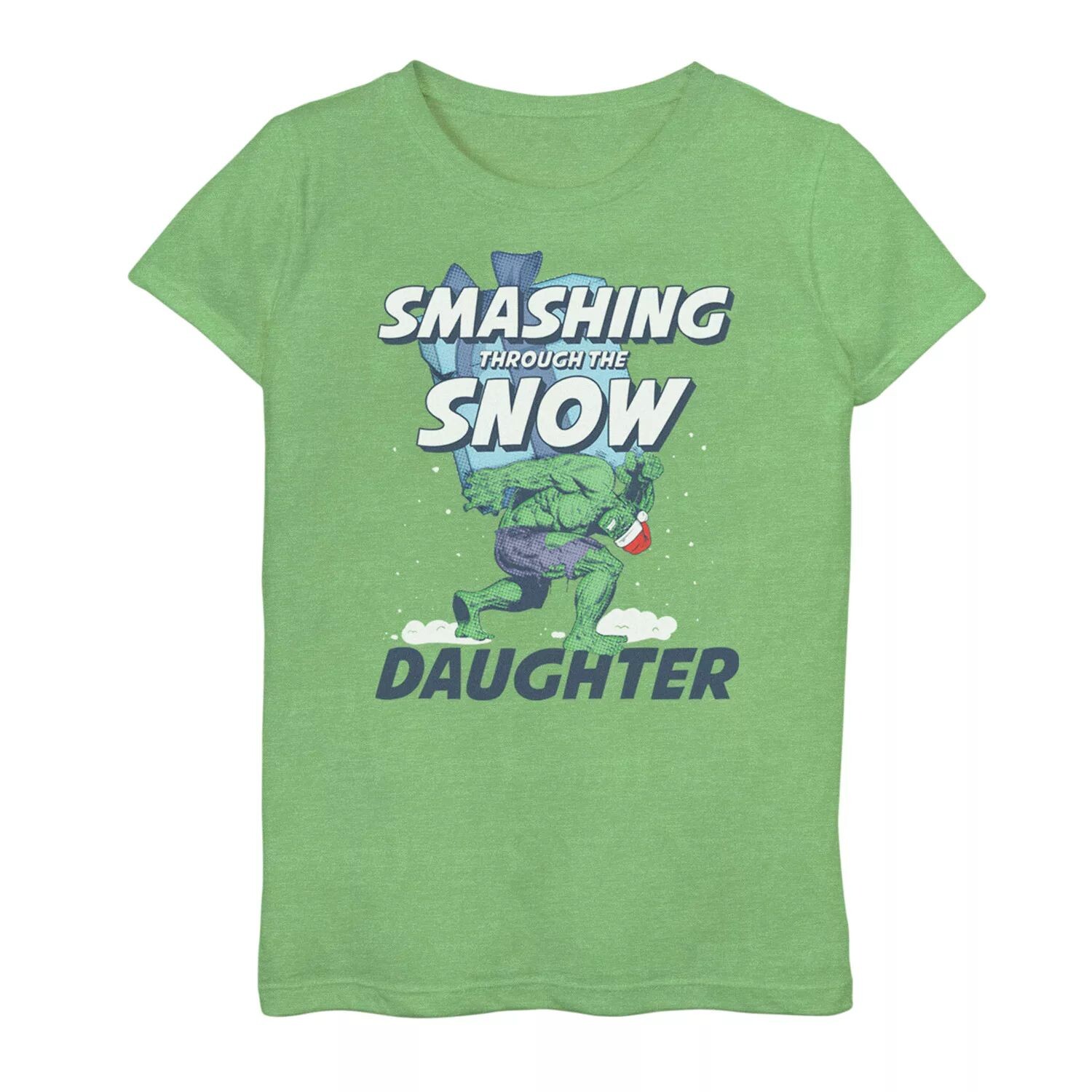 Рождественская футболка с рисунком Marvel Hulk «Smashing Through The Snow Daughter» для девочек 7–16 лет Marvel
Рождественская футболка с рисунком Marvel Hulk «Smashing Through The Snow Daughter» для девочек 7–16 лет Marvel
