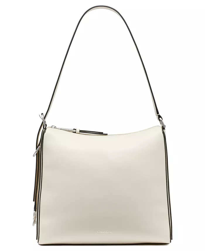 Сумка через плечо Mandy Top с молнией Calvin Klein, белый
Сумка через плечо Mandy Top с молнией Calvin Klein, белый