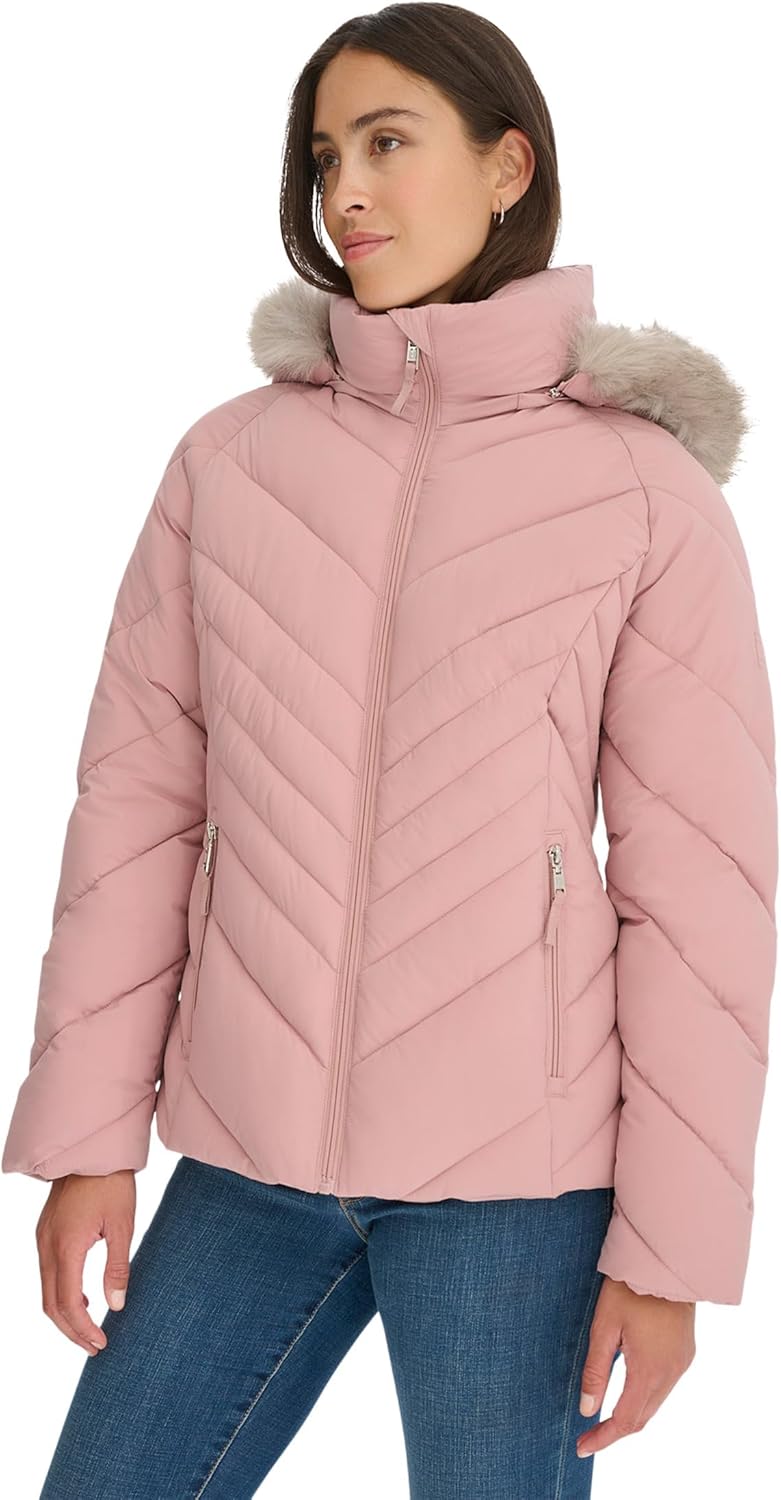 Женская утяжеленная короткая стеганая куртка Tommy Hilfiger Essential, Woodrose
Женская утяжеленная короткая стеганая куртка Tommy Hilfiger Essential, Woodrose