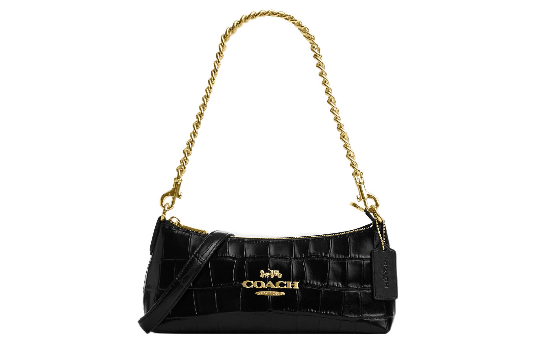 Кожаная подушка-сумка портативная через плечо на плечо женская черная COACH
Кожаная подушка-сумка портативная через плечо на плечо женская черная COACH