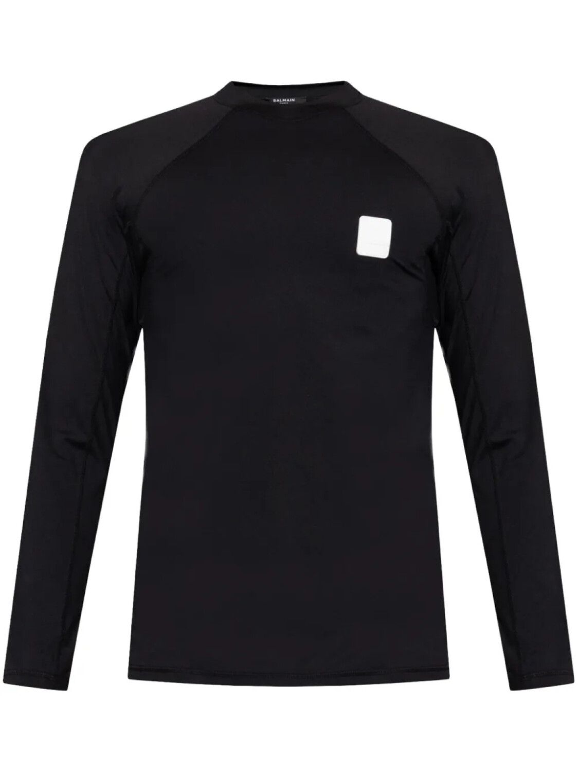 Футболка с вышитым логотипом Balmain, черный
Футболка с вышитым логотипом Balmain, черный