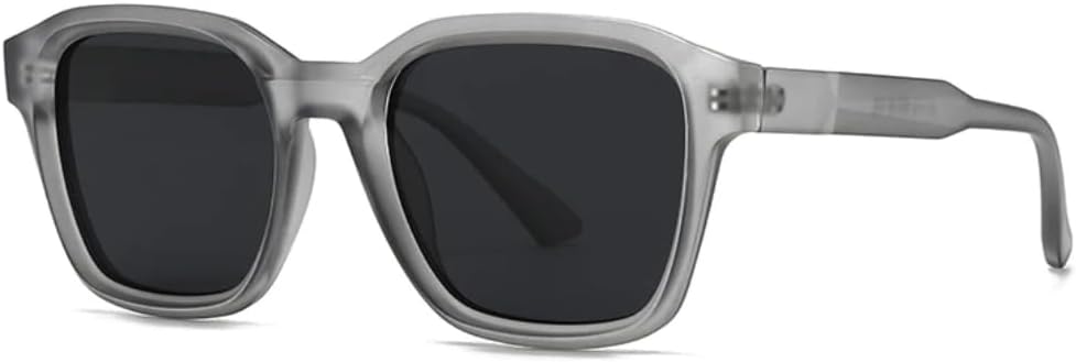 Солнцезащитные очки с защитой UV400 | Круглая легкая оправа, цветные линзы | Для женщин и мужчин, для занятий спортом на открытом воздухе и вождения DSVIGF, Smoky Gray
Солнцезащитные очки с защитой UV400 | Круглая легкая оправа, цветные линзы | Для женщин и мужчин, для занятий спортом на открытом воздухе и вождения DSVIGF, Smoky Gray