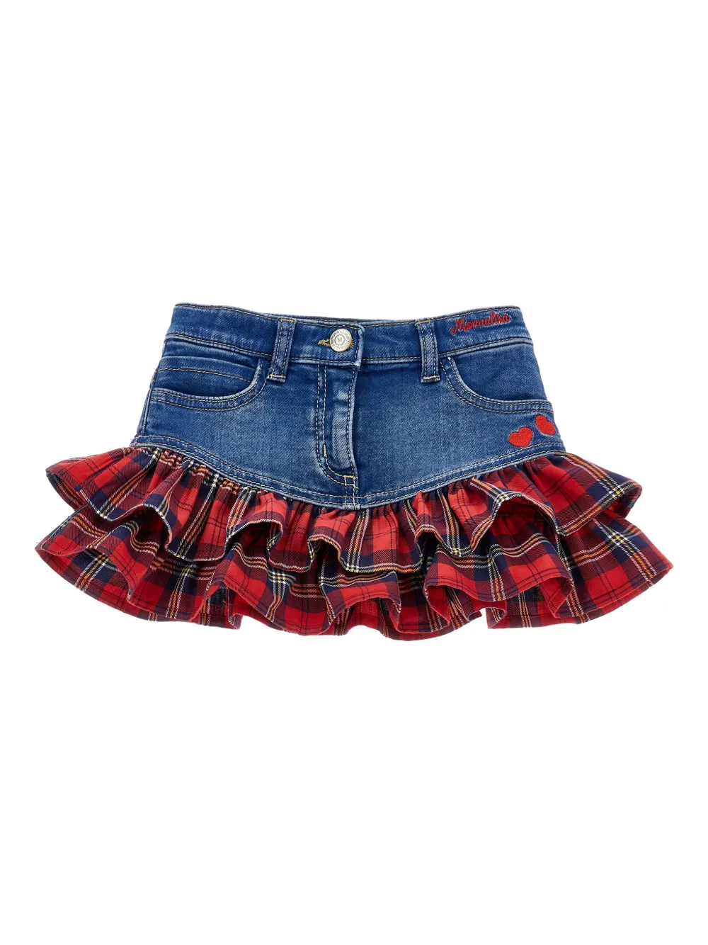 Юбка с оборками Monnalisa, синий
Юбка с оборками Monnalisa, синий