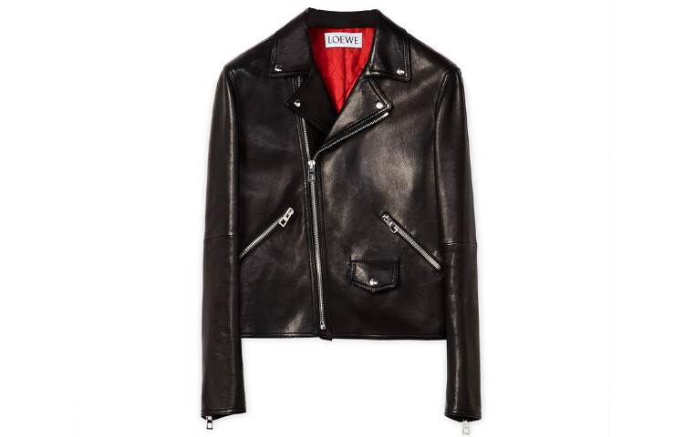 Кожаная куртка мужская черная Loewe, черный
Кожаная куртка мужская черная Loewe, черный