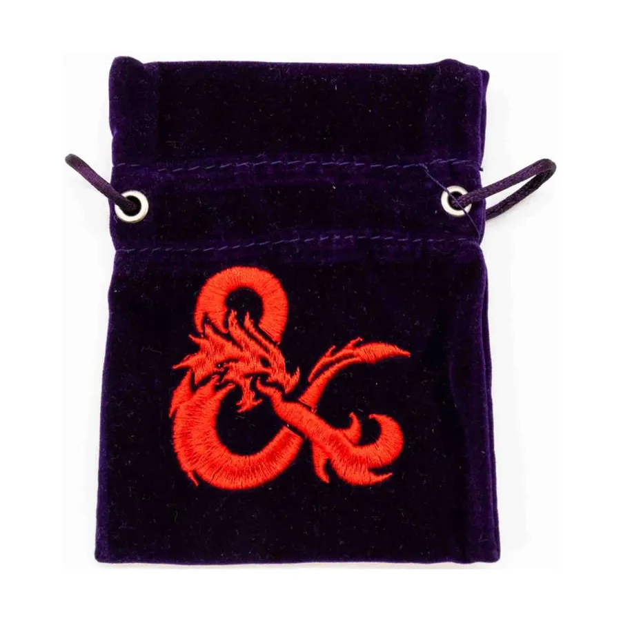 Сумка для игральных костей Dragon Ampersand - Фиолетовый, Dungeons & Dragons (5th Edition, 2014 Edition) - Core & Assorted 
Сумка для игральных костей Dragon Ampersand - Фиолетовый, Dungeons & Dragons (5th Edition, 2014 Edition) - Core & Assorted