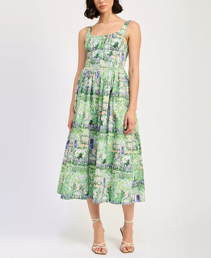 Женское платье Molly с корсетом-лифом и расклешенной юбкой En Saison, зеленый
Женское платье Molly с корсетом-лифом и расклешенной юбкой En Saison, зеленый