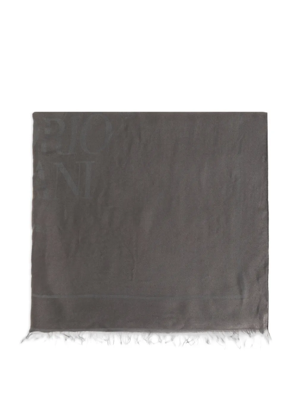 Шарф с необработанными краями Emporio Armani, серый
Шарф с необработанными краями Emporio Armani, серый
