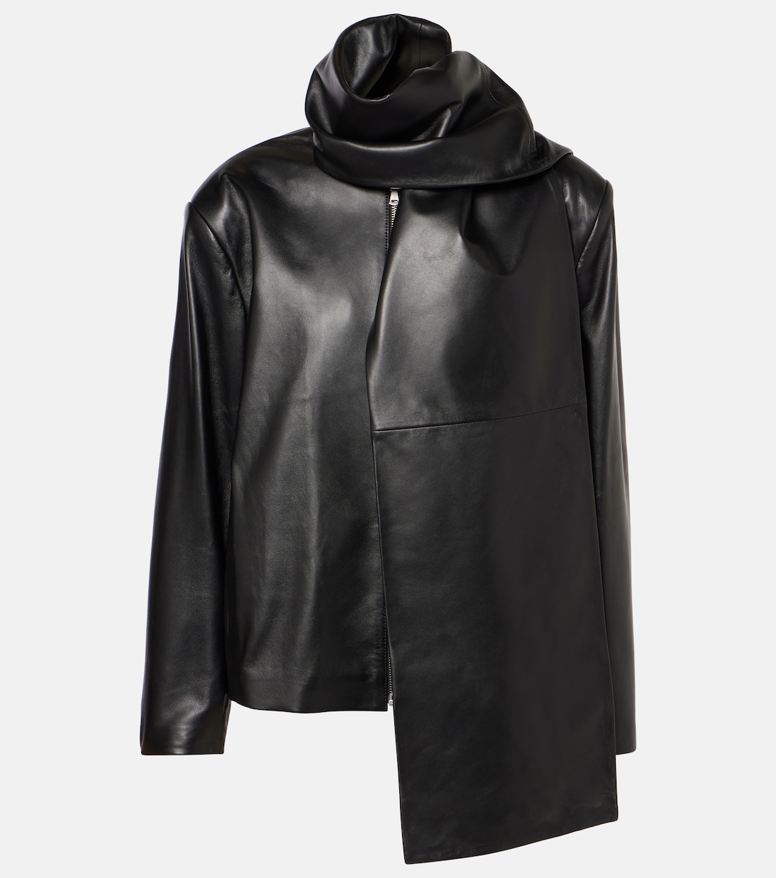 Кожаная куртка с шарфом Layla Nour Hammour, черный
Кожаная куртка с шарфом Layla Nour Hammour, черный