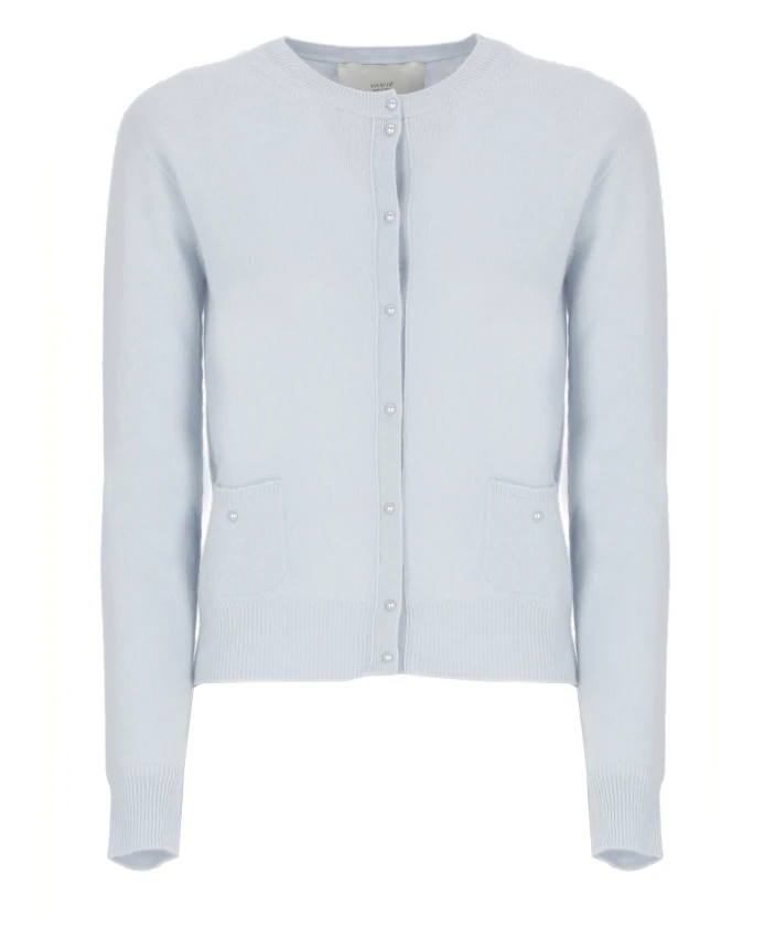 Светло-Голубой кашемировый кардиган Vanisã, синий
Светло-Голубой кашемировый кардиган Vanisã, синий