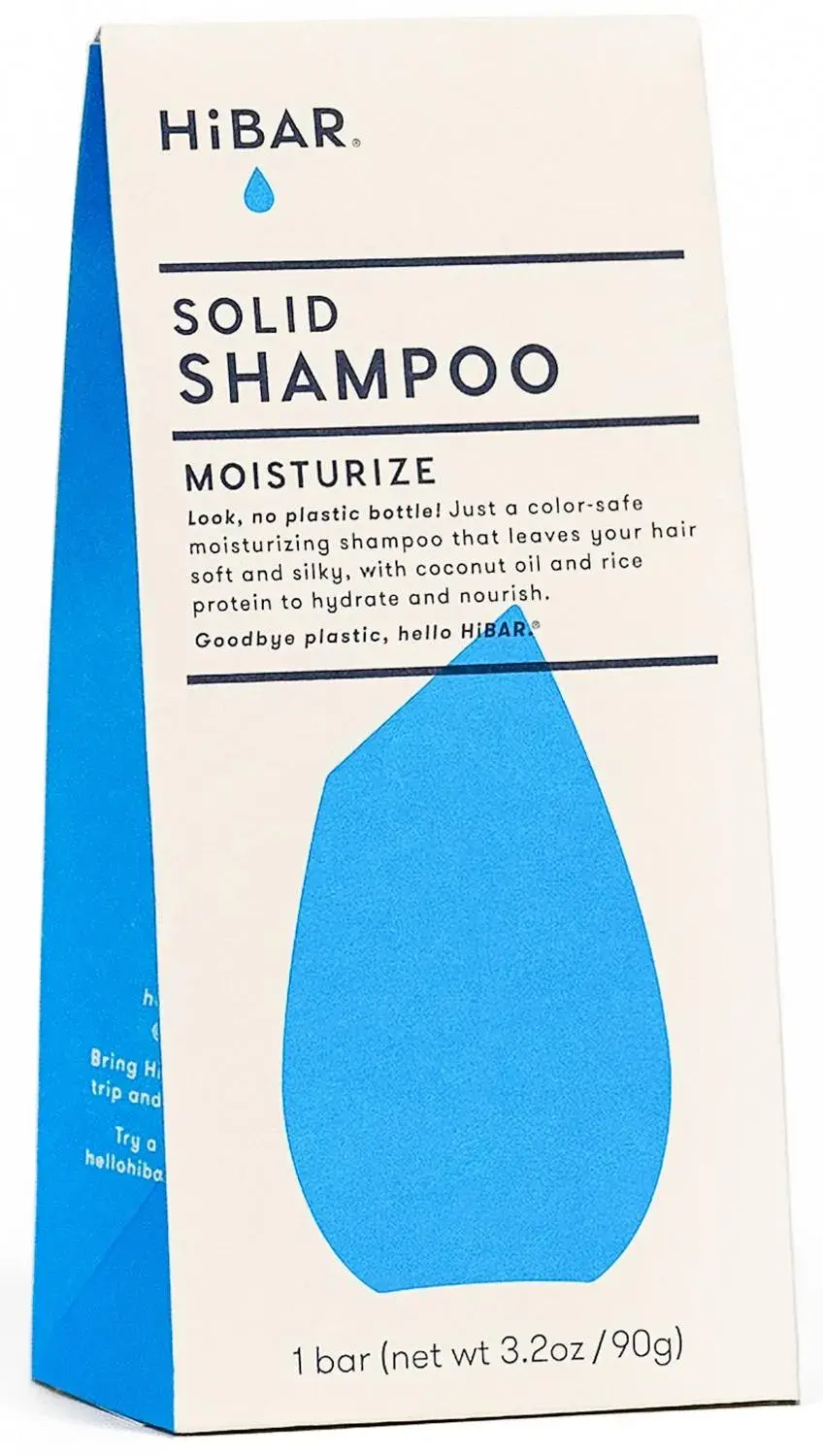 Увлажняющий шампунь в бруске HiBAR, Blue
Увлажняющий шампунь в бруске HiBAR, Blue