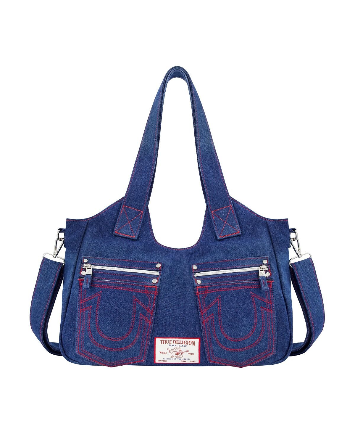 Сумка-сэтчел «Подкова» СИНЯ/КРАСНАЯ True Religion
Сумка-сэтчел «Подкова» СИНЯ/КРАСНАЯ True Religion