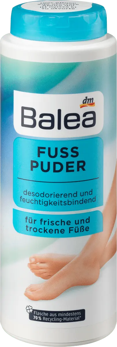 Присыпка для ног 100г. Balea
Присыпка для ног 100г. Balea