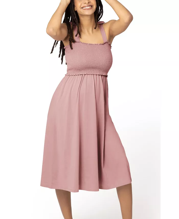 Платье Sienna со сборками для беременных и кормящих мам Kindred Bravely, розовый
Платье Sienna со сборками для беременных и кормящих мам Kindred Bravely, розовый