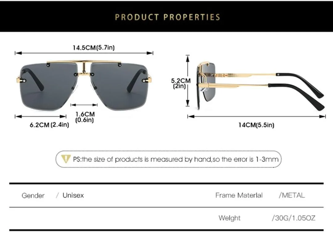 Солнцезащитные очки с двойной оправой, безрамочные, для женщин и мужчин, в стиле ретро, дизайнерские очки с защитой от УФ-излучения UV400 SZVVBKK, Pink
Солнцезащитные очки с двойной оправой, безрамочные, для женщин и мужчин, в стиле ретро, дизайнерские очки с защитой от УФ-излучения UV400 SZVVBKK, Pink