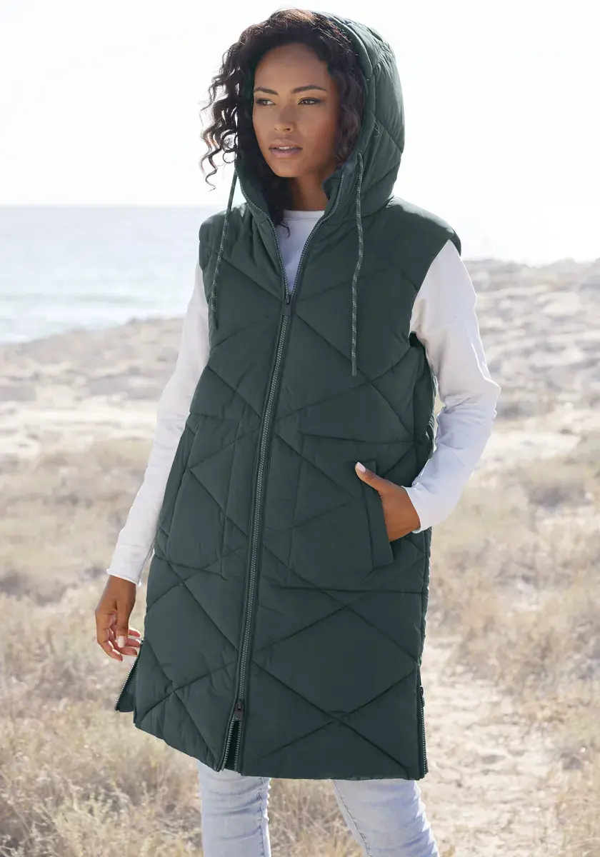 Эльбсанд стеганый жилет с капюшоном Elbsand, цвет Petrol
Эльбсанд стеганый жилет с капюшоном Elbsand, цвет Petrol