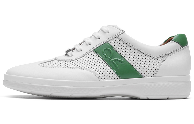 Roberta Di Camerino Низкие повседневные туфли с противоскользящей подошвой и износостойким эффектом отскока, мужские, белые и зеленые
Roberta Di Camerino Низкие повседневные туфли с противоскользящей подошвой и износостойким эффектом отскока, мужские, белые и зеленые