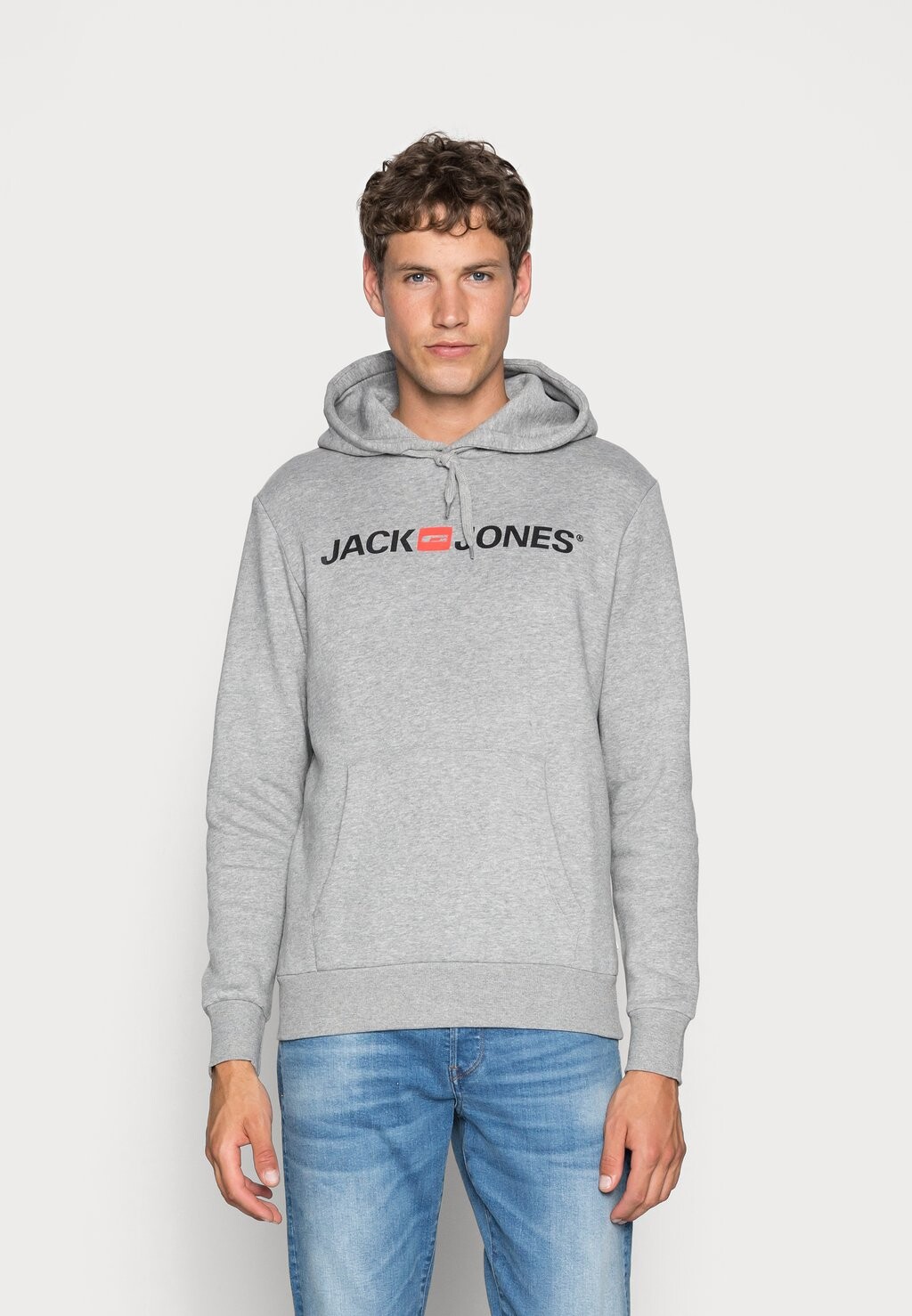 Худи Jack & Jones, светло-серый меланж
Худи Jack & Jones, светло-серый меланж