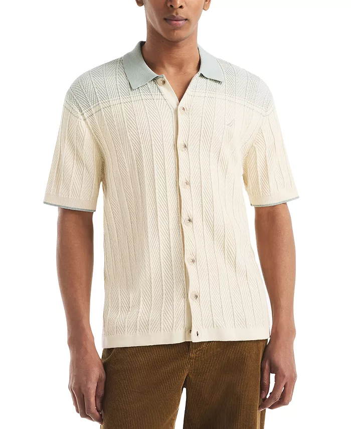 Мужской кардиган с короткими рукавами Nautica, белый
Мужской кардиган с короткими рукавами Nautica, белый