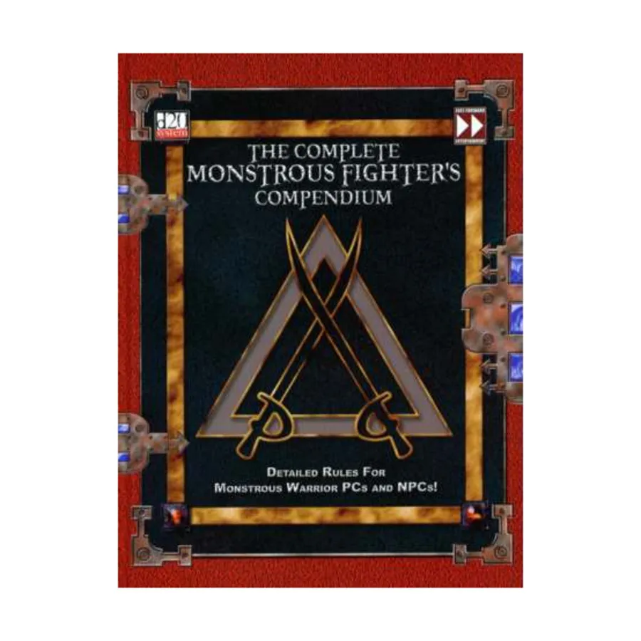 Complete Monstrous Fighters Compendium, d20 Sourcebooks (Fast Forward), твердый переплет
Complete Monstrous Fighters Compendium, d20 Sourcebooks (Fast Forward), твердый переплет