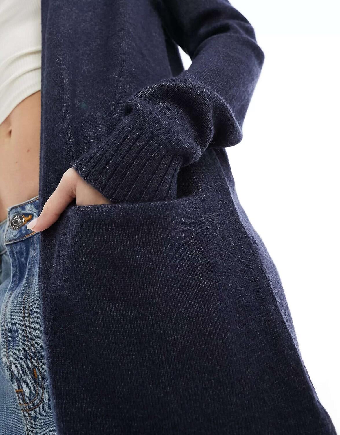 Удлиненный кардиган Vila синего цвета
Удлиненный кардиган Vila синего цвета