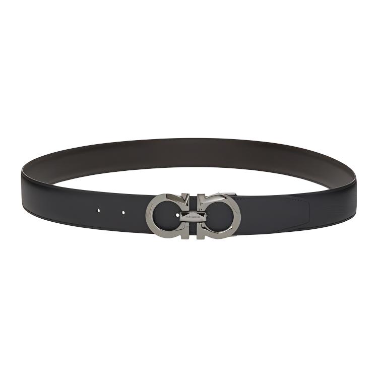 Ремень мужской из кожи коровы FERRAGAMO GANCINI шириной 3,3 см
Ремень мужской из кожи коровы FERRAGAMO GANCINI шириной 3,3 см