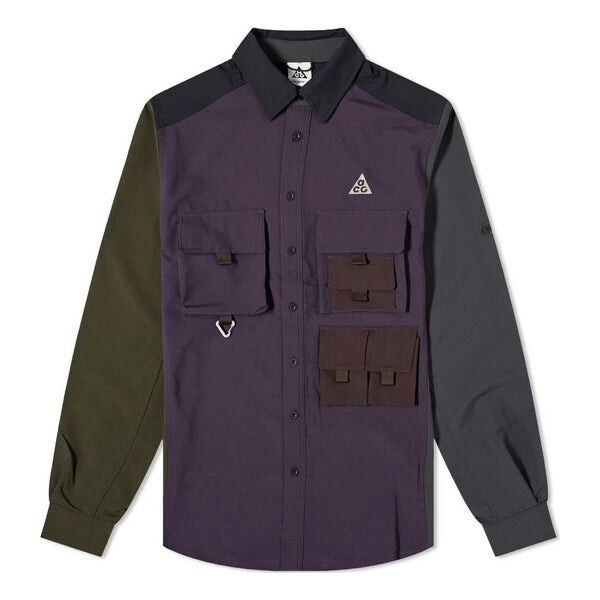 Рубашка acg карго с несколькими карманами, цветные блоки, длинные рукава, фиолетовая Nike, мульитколор
Рубашка acg карго с несколькими карманами, цветные блоки, длинные рукава, фиолетовая Nike, мульитколор