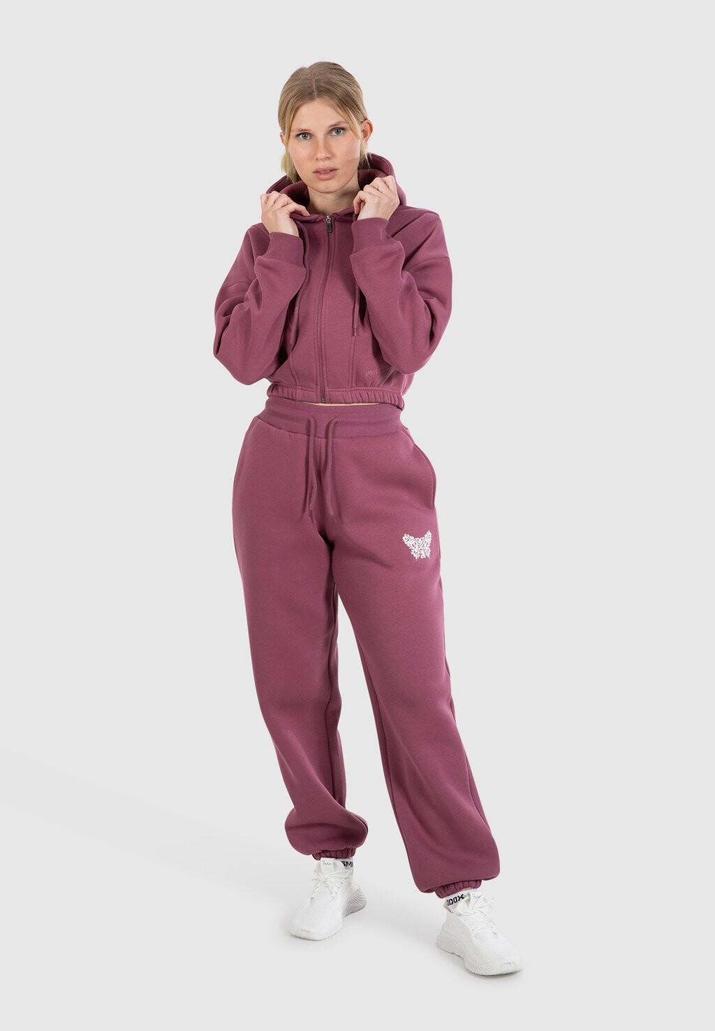 Толстовка на молнии CROP ELMA Smilodox, лиловый
Толстовка на молнии CROP ELMA Smilodox, лиловый