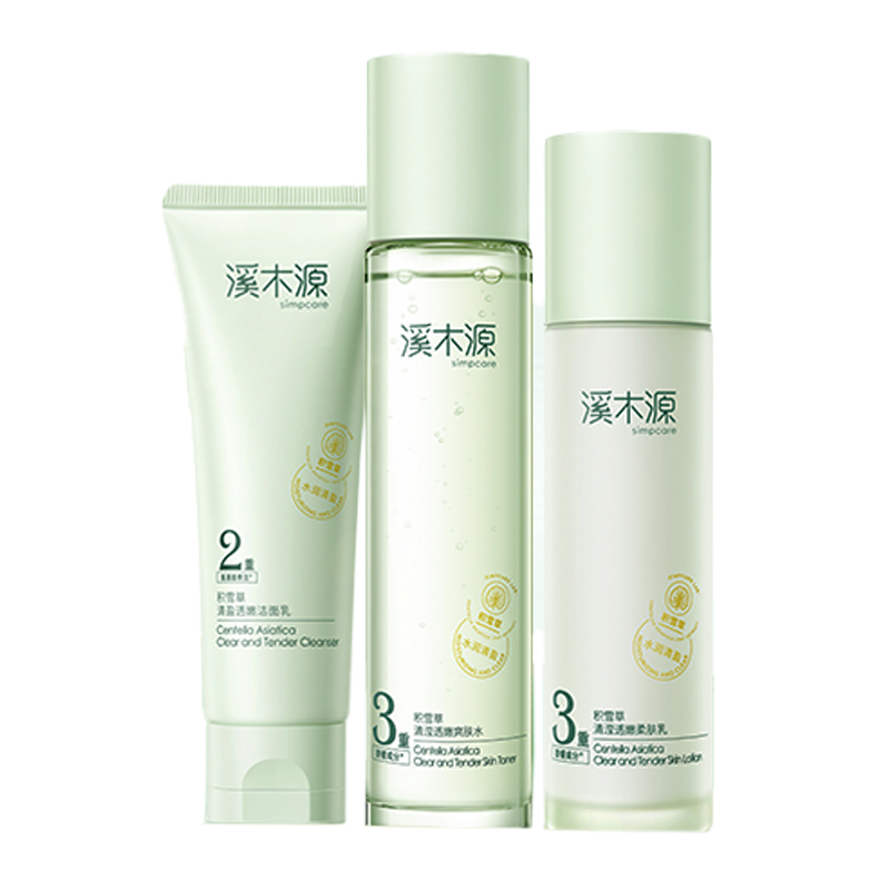 Набор для ухода за кожей Centella Asiatica: очищающий тоник и лосьон, успокаивающий, увлажняющий и питающий, 80г+100мл+100мл Simpcare
Набор для ухода за кожей Centella Asiatica: очищающий тоник и лосьон, успокаивающий, увлажняющий и питающий, 80г+100мл+100мл Simpcare