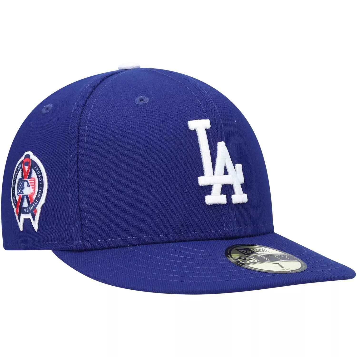 Мужская облегающая шляпа New Era Royal Los Angeles Dodgers с мемориальной нашивкой 9/11 59FIFTY
Мужская облегающая шляпа New Era Royal Los Angeles Dodgers с мемориальной нашивкой 9/11 59FIFTY