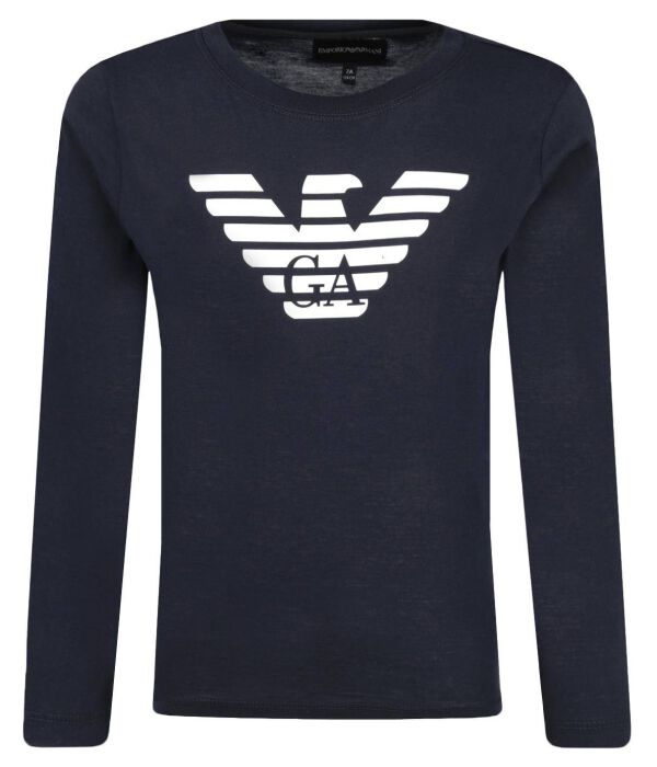 Лонгслив детский Emporio Armani с принтом, синий
Лонгслив детский Emporio Armani с принтом, синий