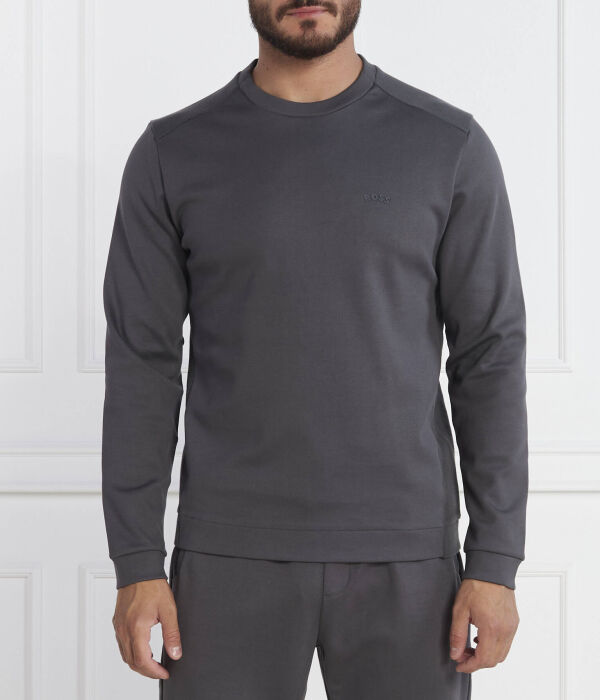 Свитшот мужской Boss Green Salbo однотонный, черный
Свитшот мужской Boss Green Salbo однотонный, черный