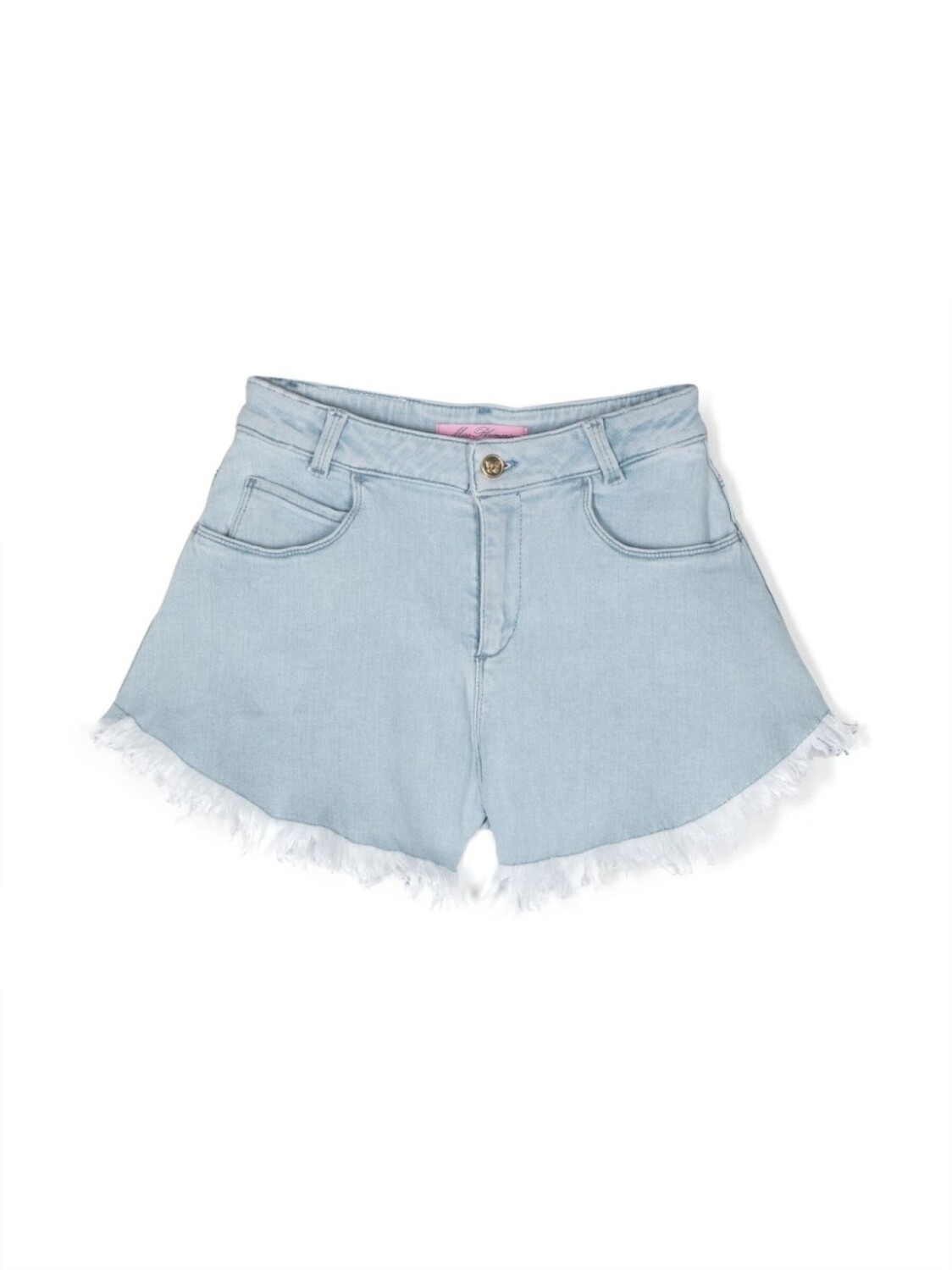 Miss Blumarine джинсовые шорты из вареного денима с принтом, синий
Miss Blumarine джинсовые шорты из вареного денима с принтом, синий