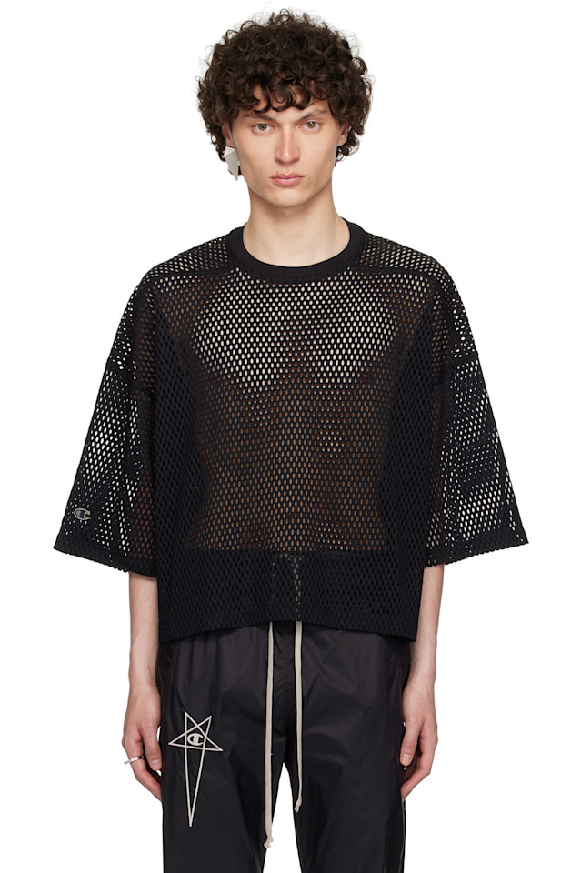 Чемпионская версия укороченной футболки Tommy Rick Owens, черный
Чемпионская версия укороченной футболки Tommy Rick Owens, черный