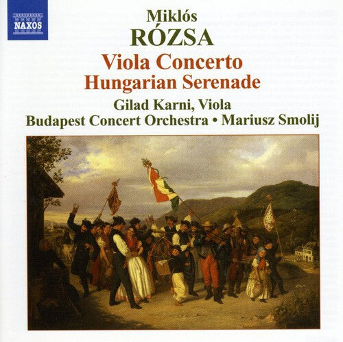 CD диск Rozsa / Kami / Smolij / Budapest Concerto Orch: Viola Concerto / Hungarian Serenade
CD диск Rozsa / Kami / Smolij / Budapest Concerto Orch: Viola Concerto / Hungarian Serenade