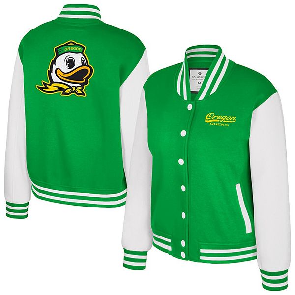 Женская зеленая куртка Oregon Ducks French Baguette Full Snap Fleece Colosseum
Женская зеленая куртка Oregon Ducks French Baguette Full Snap Fleece Colosseum